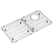 Elkay ECS30BG Stainless Steel Rinse Basket/Basin Rack
