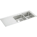 Elkay EILGR5422R2 Lustrous Satin Double Bowl Kitchen Sink