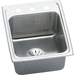 Elkay EDLR172210PD0 Stainless Steel Self Rimming Bar Sink