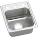 Elkay ELRQ15170 Lustrous Satin Single Bowl Kitchen Sink