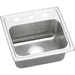 Elkay ELRADQ1716601 Lustrous Satin Single Bowl Kitchen Sink