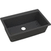 Elkay EELGR13322BK0 Black Single Bowl Kitchen Sink