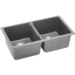 Elkay EELGU3322GS0 Greystone Undermount Double Bowl Kitchen Sink