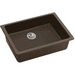 Elkay EELGUAD2519PDMC0 Mocha Single Bowl Kitchen Sink
