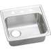 Elkay ELRAD191855L2 Lustertone Single Bowl Kitchen Sink