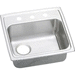 Elkay ELRAD191855LOS4 Lustertone Single Bowl Kitchen Sink