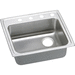 Elkay ELRAD221955R1 Lustrous Satin Single Bowl Kitchen Sink