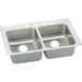 Elkay ELRAD3319402 Lustertone Double Bowl Kitchen Sink