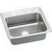 Elkay ELRADQ2521403 Lustrous Satin Single Bowl Kitchen Sink