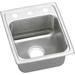 Elkay ELRQ13161 Lustertone Single Bowl Kitchen Sink