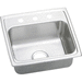 Elkay ELRQ1919OS4 Lustertone Single Bowl Kitchen Sink