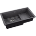 Elkay EELXUDB3620BGCH0 Charcoal Single Bowl Kitchen Sink