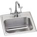 Elkay ELRAD171660MR2 Lustrous Satin Single Bowl Kitchen Sink