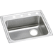 Elkay ELRAD221965R0 Lustrous Satin Single Bowl Kitchen Sink