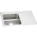 Elkay EILR3322L4 Lustrous Satin Single Bowl Kitchen Sink