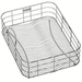 Elkay ELKWRB1418SS Stainless Steel Rinse Basket/Basin Rack