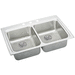 Elkay ELRAD332265PD1 Stainless Steel Double Bowl Kitchen Sink