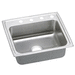 Elkay ELRADQ252155MR2 Stainless Steel Single Bowl Kitchen Sink