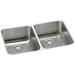 Elkay EELUH311810DBG Lustrous Satin Undermount Double Bowl Kitchen Sink