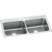 Elkay EDLR4322123 Lustrous Satin Double Bowl Kitchen Sink