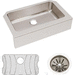 Elkay EELUHFS2816DBG Lustrous Satin Apron Front / Specialty Kitchen Sink