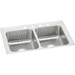 Elkay EPSR33191 Stainless Steel Double Bowl Kitchen Sink