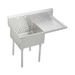 Elkay ESS8124R2 Stainless Steel Utility Commercial Sink