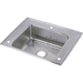 Elkay EDRKAD282260R Lustrous Satin Utility Commercial Sink