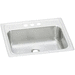 Elkay EPSLVR1917LO0 Brushed Satin Self Rimming Bathroom Sink