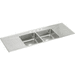 Elkay EILR6622DDMR2 Lustertone Double Bowl Kitchen Sink