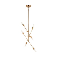  Axis Large Foyer Chandelier Chandelier - Satin Brass