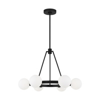  Clybourn Mid Sized Chandelier Chandelier - Midnight Black