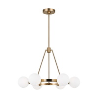  Clybourn Mid Sized Chandelier Chandelier - Satin Brass