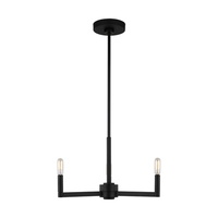  Fullton Mini Chandelier - Midnight Black