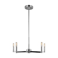  Fullton Mini Chandelier - Chrome