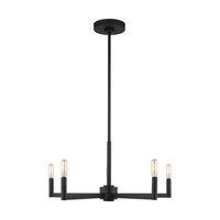  Fullton Mini Chandelier - Midnight Black