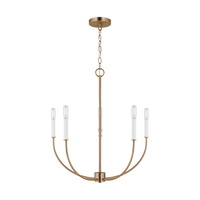  Greenwich Mini Chandelier - Satin Brass