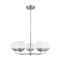  Alvin Mid Sized Chandelier Chandelier - Brushed Nickel