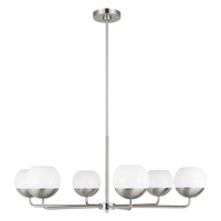  Alvin Large Foyer Chandelier Chandelier - Brushed Nickel