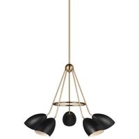  Summer Mid Sized Chandelier Chandelier - Midnight Black