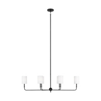  Foxdale Large Foyer Chandelier Chandelier - Midnight Black