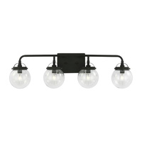  Bryce 4 or More Bulb Bathroom Lighting - Midnight Black