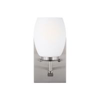  Catlin 1 Bulb Wall Sconce - Brushed Nickel