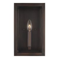  Moffet Street 1 Bulb Wall Sconce - Bronze