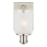  Norwood 1 Bulb Wall Sconce - Brushed Nickel