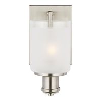  Norwood 1 Bulb Wall Sconce - Brushed Nickel