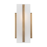  Dex 1 Bulb Wall Sconce - Satin Brass