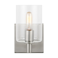  Fullton 1 Bulb Wall Sconce - Brushed Nickel