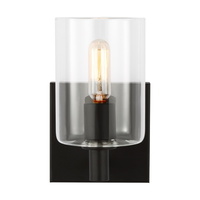  Fullton 1 Bulb Wall Sconce - Midnight Black