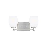  Catlin 2 Bulb Bathroom Lighting - Brushed Nickel